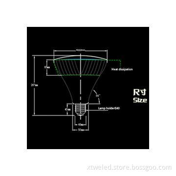 e40 led high bay light high light efficiency